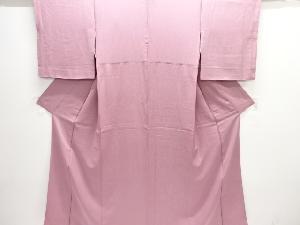 抽象枝葉模様織り出し色無地着物